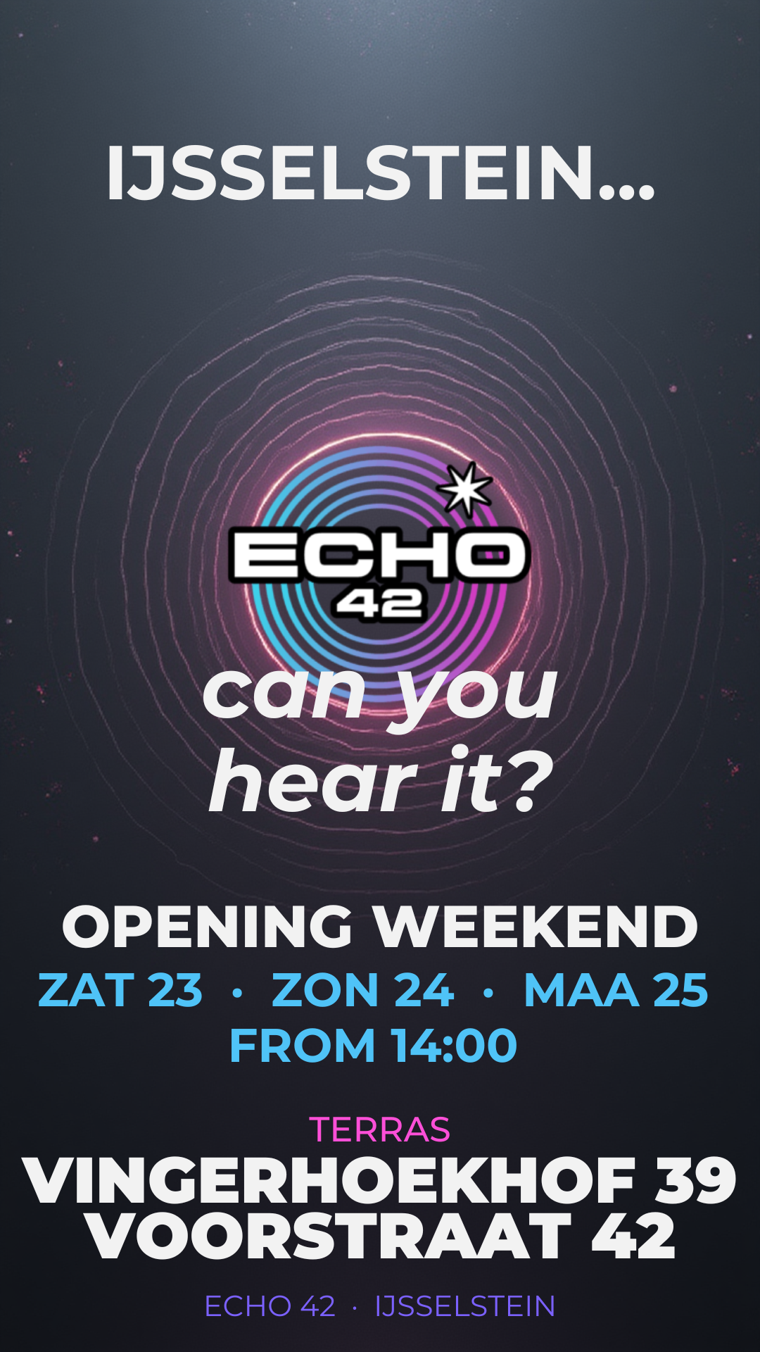 opening Terras